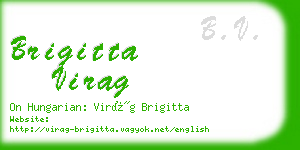 brigitta virag business card